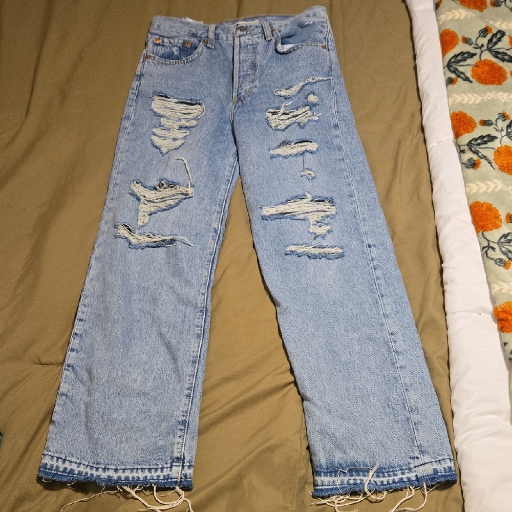 Levi's Ribcage Straight Ankle